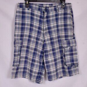 725 Originals Mens Plaid Cargo Shorts Size 32